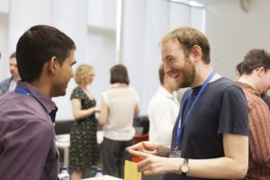 PhD Conference 2014 – St Andrews – Delegates interacting